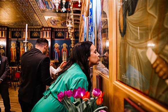 Greek Orthodox Cheristening - Staffordshire Event Photography-353