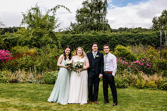 Eyam Hall Wedding Photography - Amanda & John-449