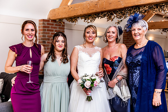 Hanbury Barn Wedding Photography - Laura & Phil-480