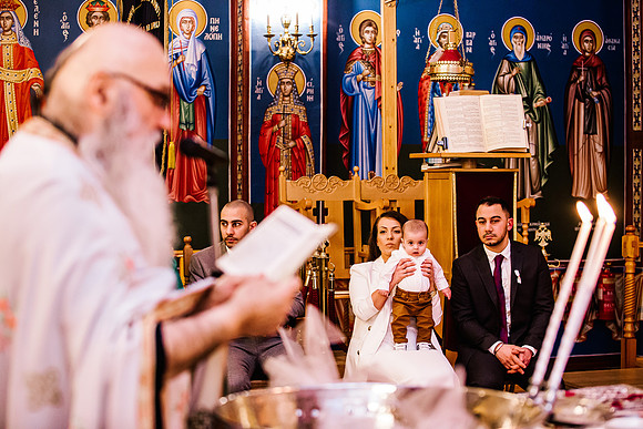 Greek Orthodox Cheristening - Staffordshire Event Photography-154