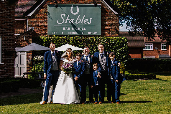Manor House Hotel Wedding Photography - Megen & Dan-578