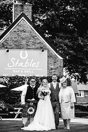 Manor House Hotel - Alsager Wedding - Louise & Jack-459