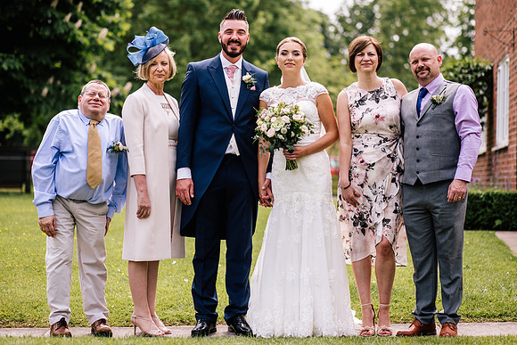 Cheshire Wedding Photography - The Manor House Hotel - Steph & Rich-270
