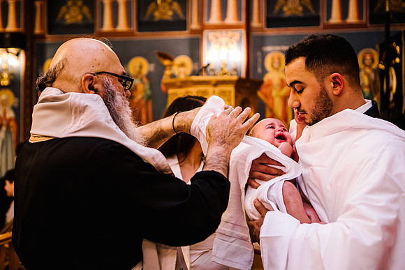 Greek Orthodox Cheristening - Staffordshire Event Photography-245