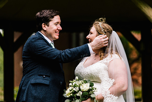Eyam Hall Wedding Photography - Amanda & John-549
