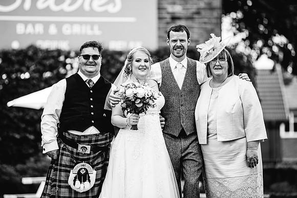 Manor House Hotel - Alsager Wedding - Louise & Jack-461