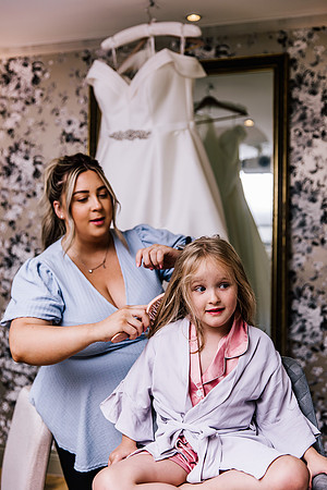 Manor House Hotel Wedding Photography - Megen & Dan-73