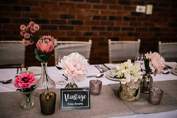 Vintage Venue Dressing - Aston Marina - Samantha Jayne Photography-34