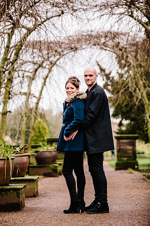 Trentham Gardens - Engagement Shoot - Staffordshire Wedding Photographer-22