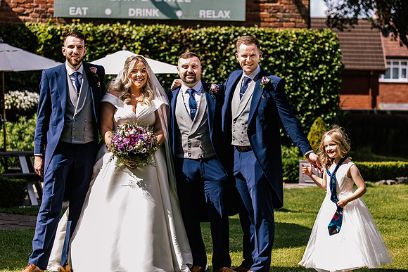 Manor House Hotel Wedding Photography - Megen & Dan-576