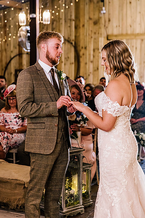 Alcumlow Wedding Barn Photography - Aimee & Mike-319