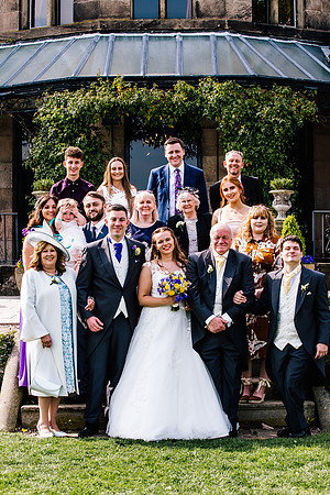 Rookery Hall Wedding Photography - Samantha & Simon-602