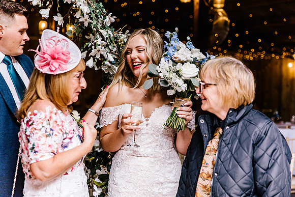 Alcumlow Wedding Barn Photography - Aimee & Mike-383