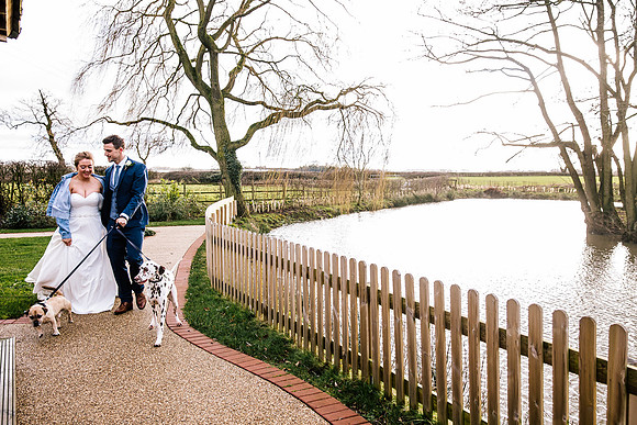 Hanbury Barn Wedding Photography - Hannah & Adam-595