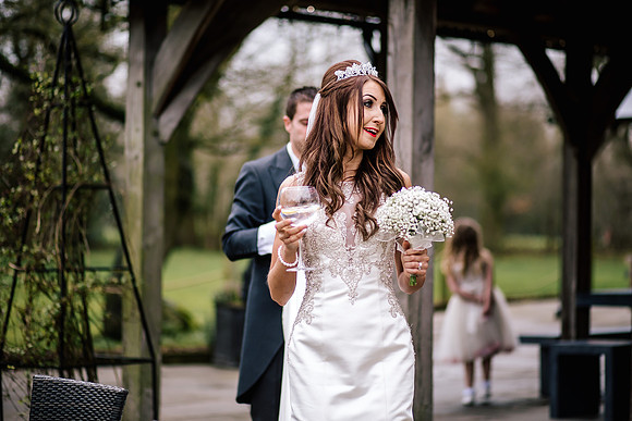 The Oak Tree Of Peover Wedding Photography - Nikki & Tom.-569