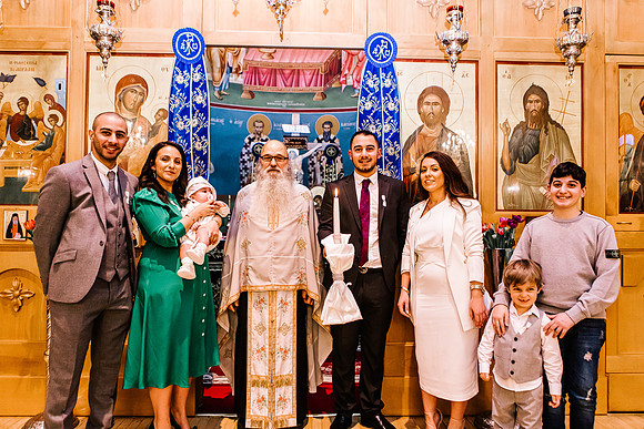 Greek Orthodox Cheristening - Staffordshire Event Photography-361
