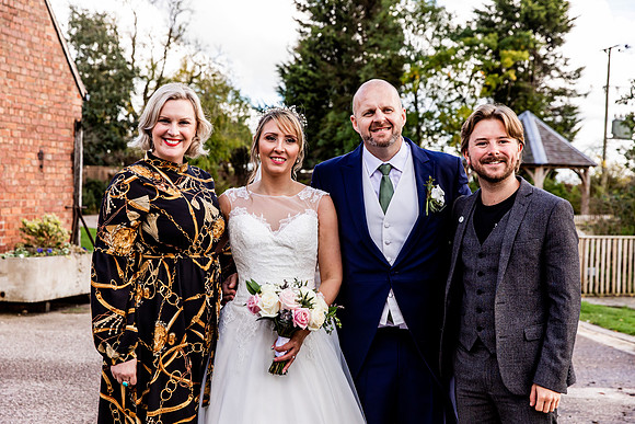 Hanbury Barn Wedding Photography - Laura & Phil-619