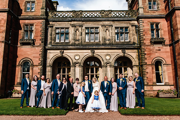 Keele Hall Wedding Photography - Katie & Simon-344