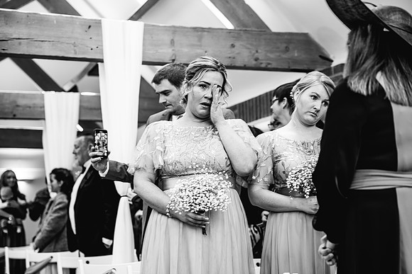 Hanbury Barn Wedding Photography - Hannah & Adam-291