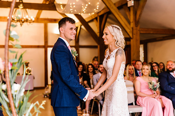 Sandhole Oak Barn Wedding Photography - Caitlin & Shane-342
