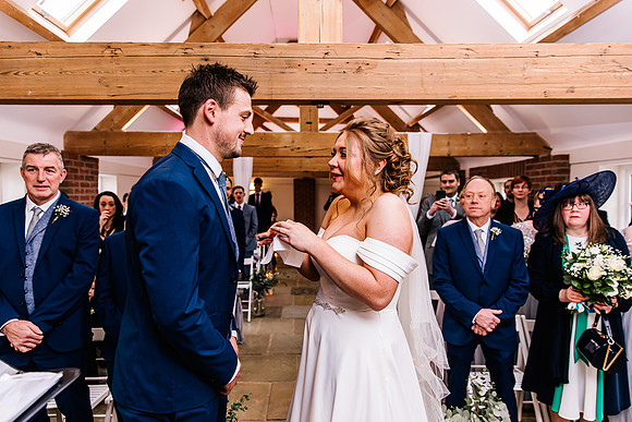 Hanbury Barn Wedding Photography - Hannah & Adam-300