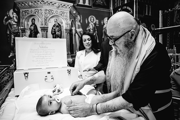 Greek Orthodox Cheristening - Staffordshire Event Photography-215