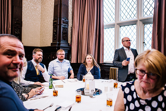 Crewe Hall Reception - Shireen & Paul-99