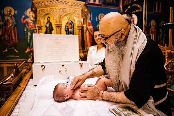 Greek Orthodox Cheristening - Staffordshire Event Photography-214