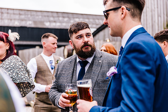 Alcumlow Wedding Barn Photography - Aimee & Mike-238