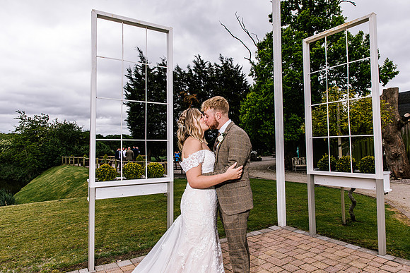 Alcumlow Wedding Barn Photography - Aimee & Mike-660