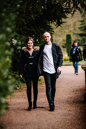 Trentham Gardens - Engagement Shoot - Staffordshire Wedding Photographer-31
