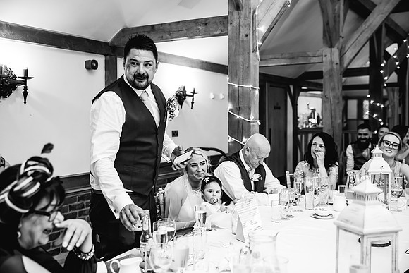 Sandhole Oak Barn Wedding Photography - Becky & Sam-565