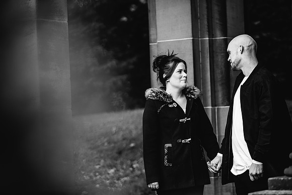 Trentham Gardens - Engagement Shoot - Staffordshire Wedding Photographer-36