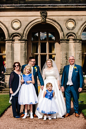 Keele Hall Wedding Photography - Katie & Simon-355
