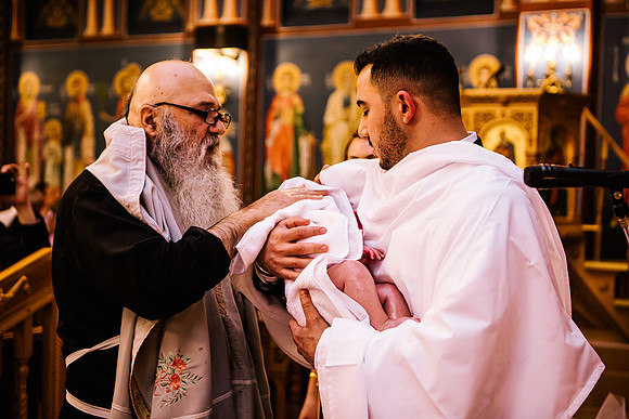Greek Orthodox Cheristening - Staffordshire Event Photography-244