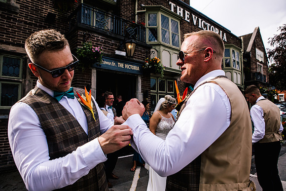 Newcastle Under Lyme Wedding Photography - Staffordshire Wedding Photographer - Emily & Wayne-609