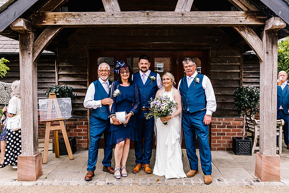 Sandhole Oak Barn Wedding Photography - Becky & Sam-326