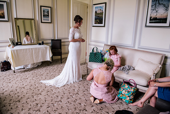 Heather & Tim - Harrowden Hall Wedding-15
