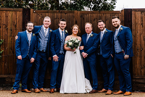 Hanbury Barn Wedding Photography - Hannah & Adam-486