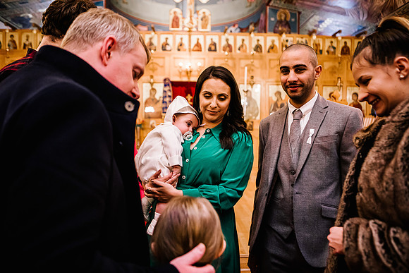 Greek Orthodox Cheristening - Staffordshire Event Photography-405