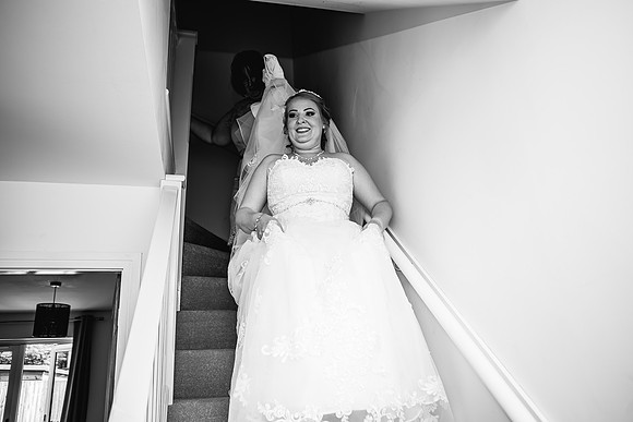 Manor House Hotel - Alsager Wedding - Louise & Jack-168