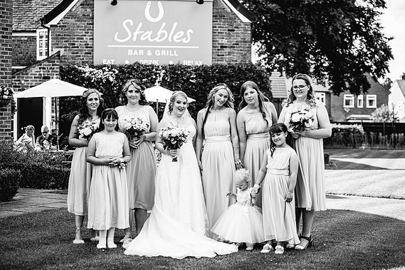 Manor House Hotel - Alsager Wedding - Louise & Jack-477