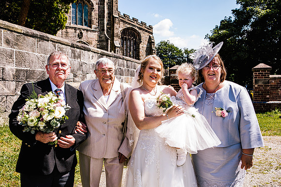 Manor House Hotel - Alsager Wedding - Louise & Jack-346
