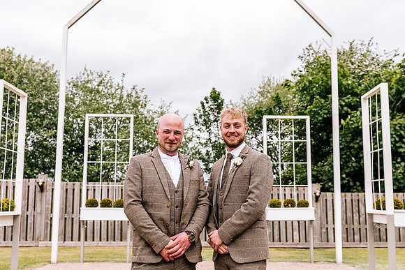 Alcumlow Wedding Barn Photography - Aimee & Mike-556
