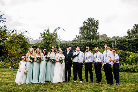 Eyam Hall Wedding Photography - Amanda & John-478