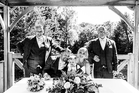 Talhenbont Hall Wedding Photography - Tammy & Lee-387