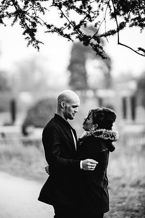 Trentham Gardens - Engagement Shoot - Staffordshire Wedding Photographer-48