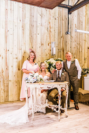 Alcumlow Wedding Barn Photography - Aimee & Mike-352
