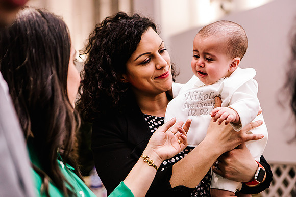 Greek Orthodox Cheristening - Staffordshire Event Photography-567