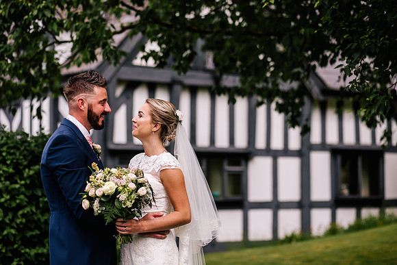 Cheshire Wedding Photography - The Manor House Hotel - Steph & Rich-361
